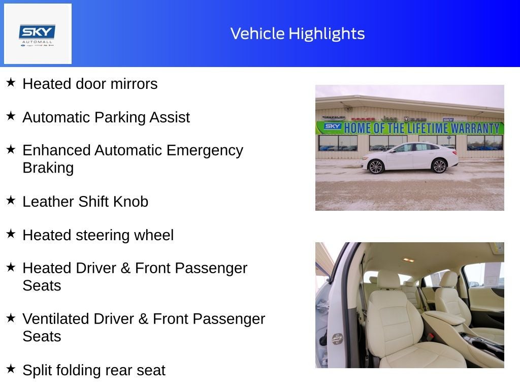 2024 Chevrolet Malibu FWD 2LT