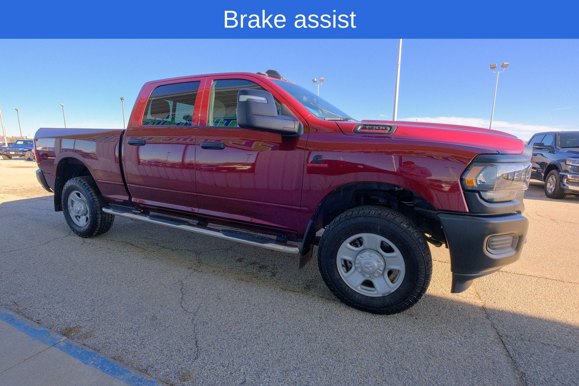 2024 RAM 3500 Tradesman Crew Cab 4x4 6'4' Box