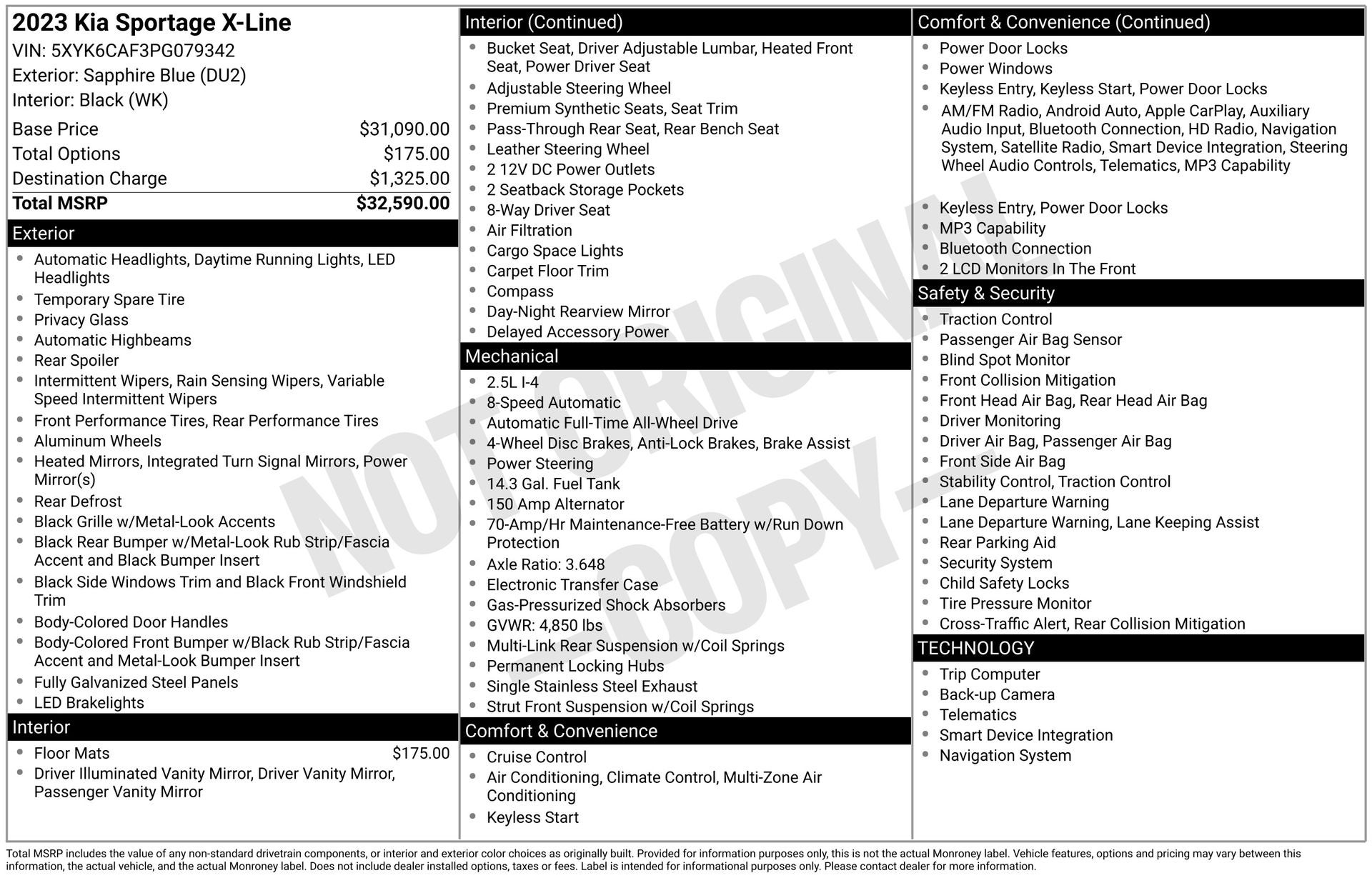 2023 Kia Sportage X-Line