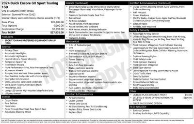 2024 Buick Encore GX Sport Touring FWD