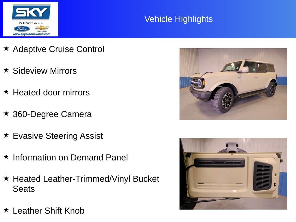 2025 Ford Bronco Outer Banks