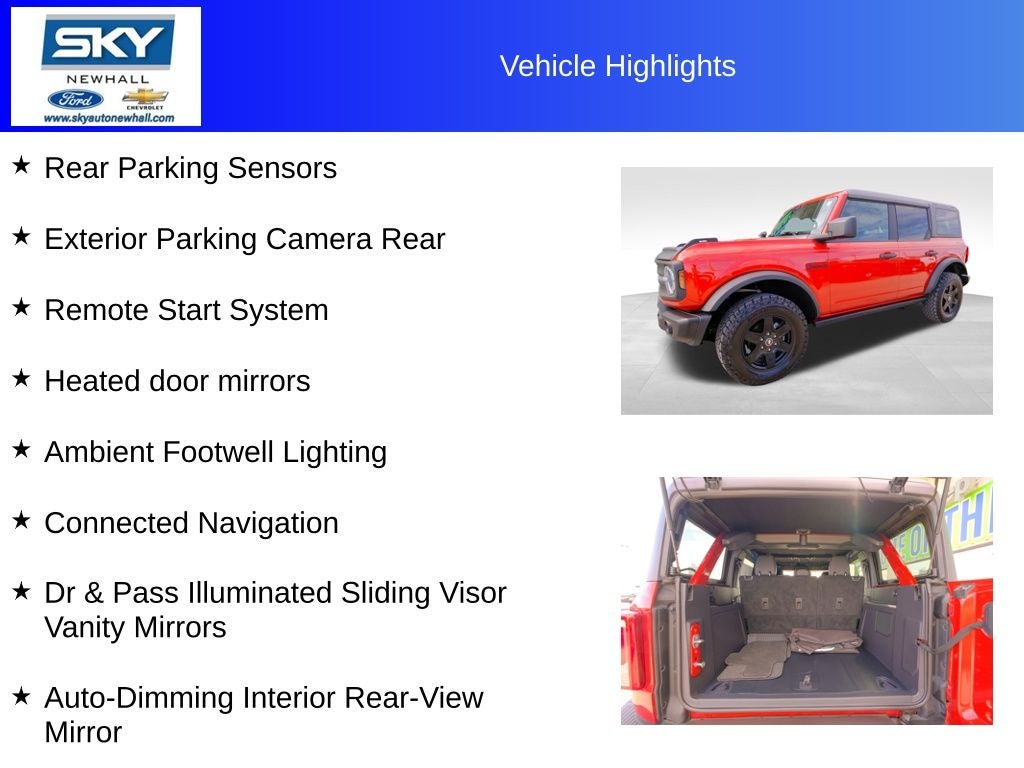 2023 Ford Bronco Black Diamond