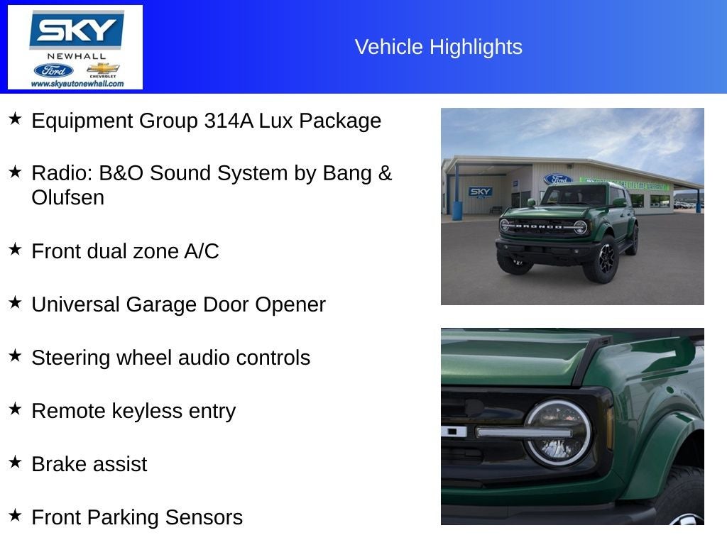 2025 Ford Bronco Outer Banks