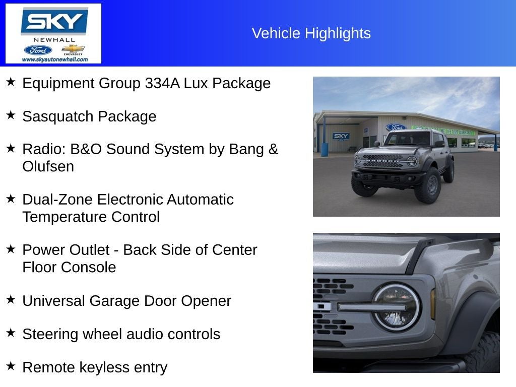 2025 Ford Bronco Badlands