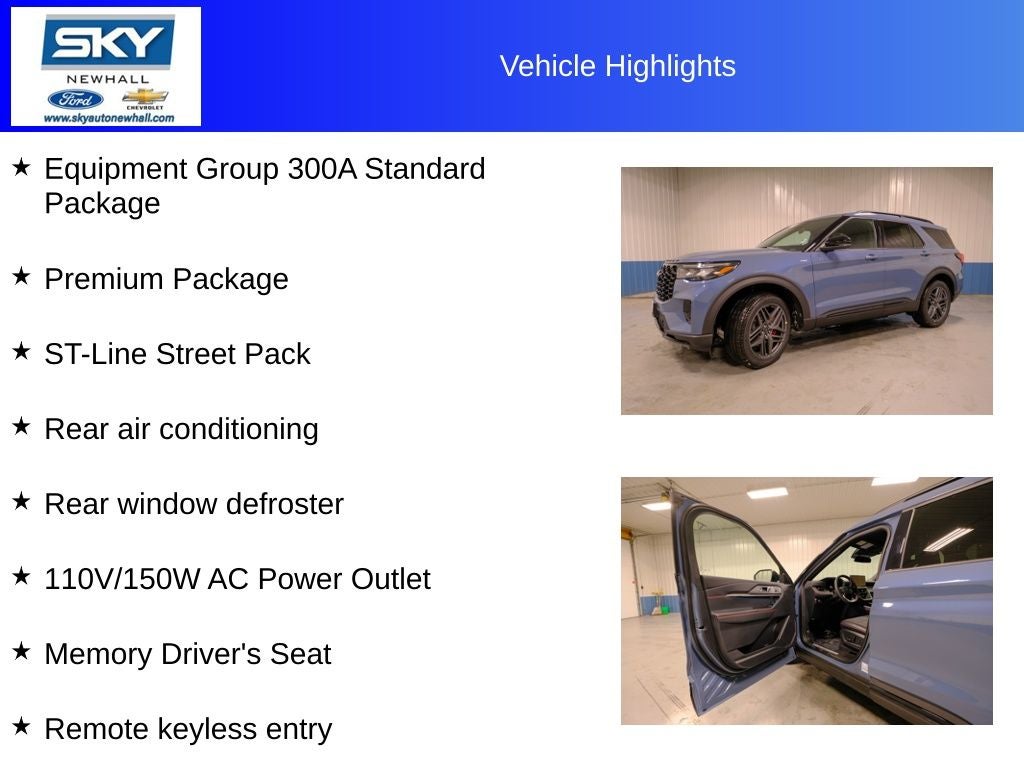 2026 Ford Explorer ST-Line