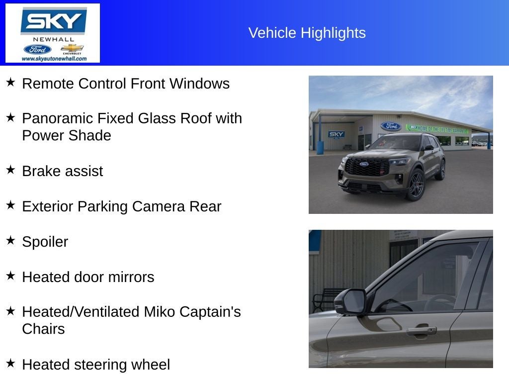 2026 Ford Explorer ST