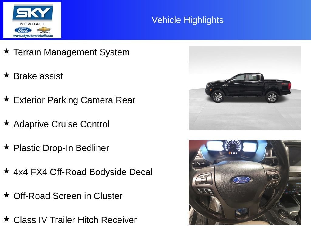 2020 Ford Ranger Lariat