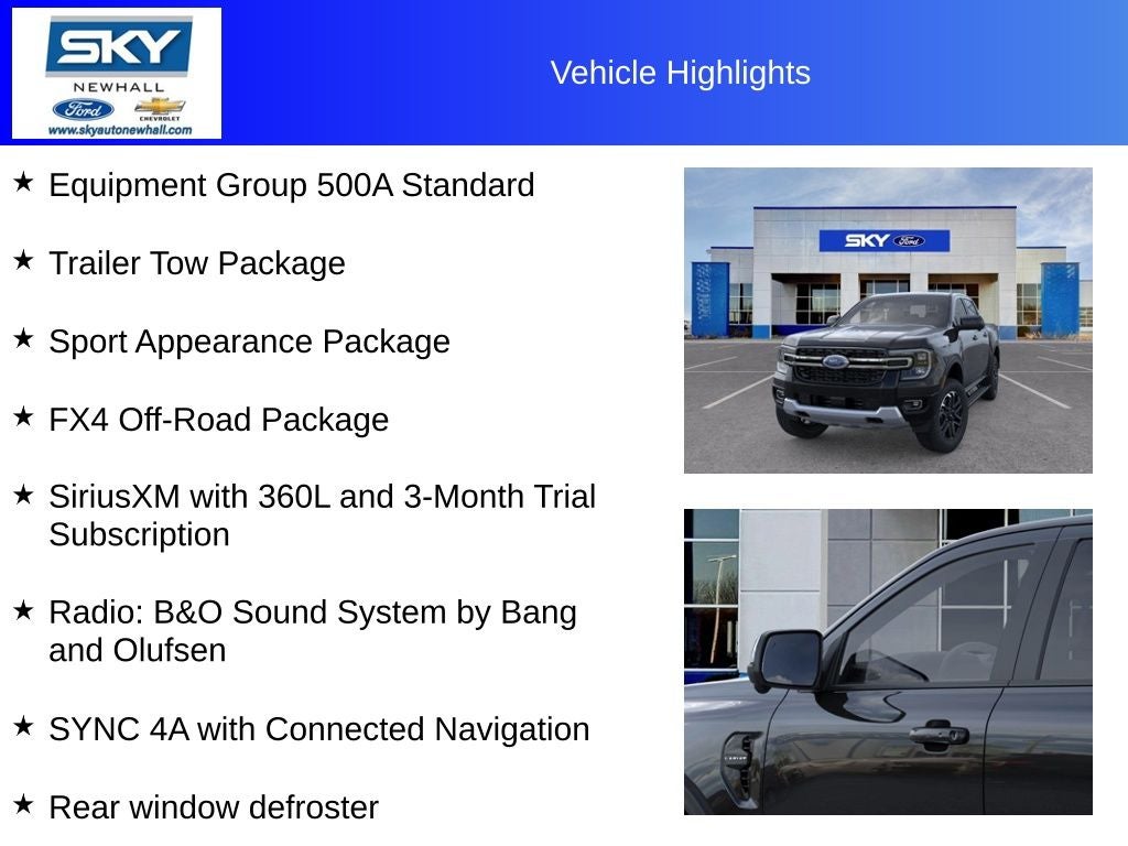 2026 Ford Ranger Lariat