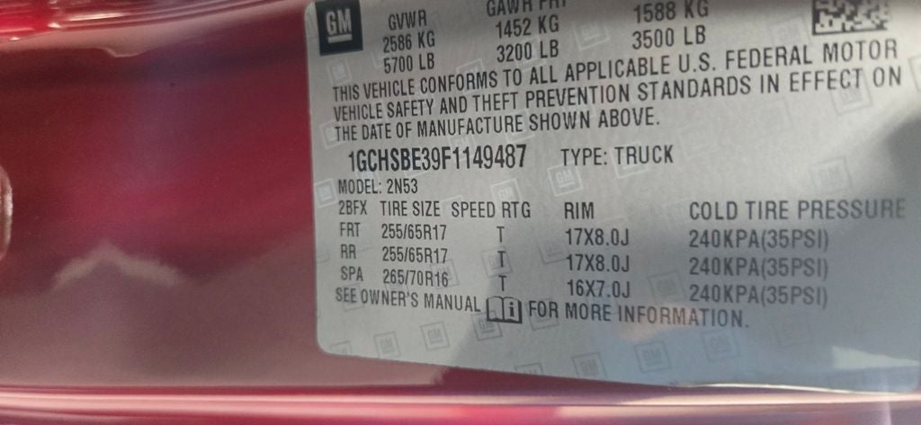 2015 Chevrolet Colorado LT