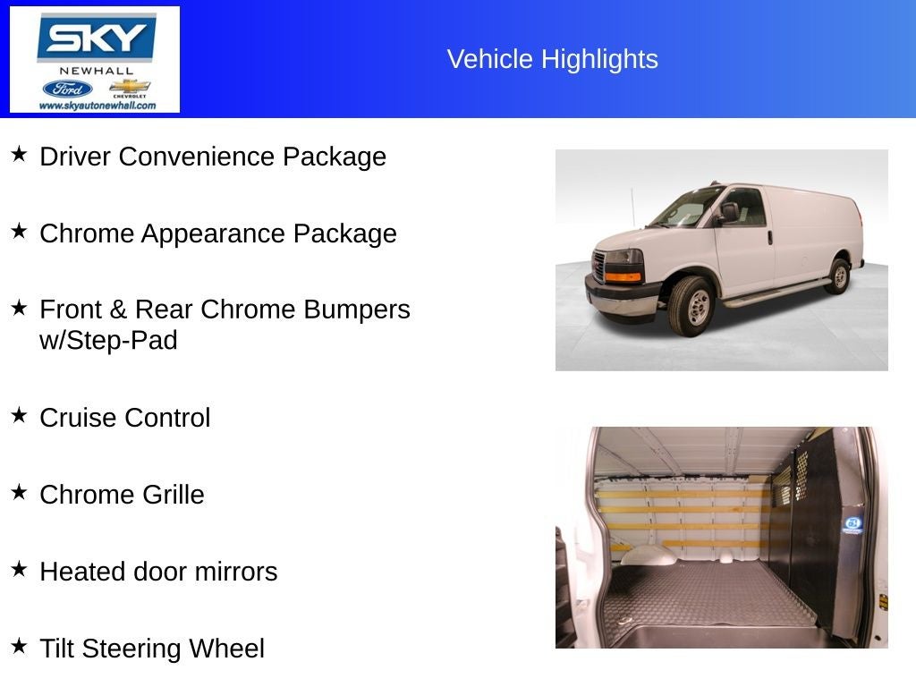 2024 GMC Savana 2500 Work Van