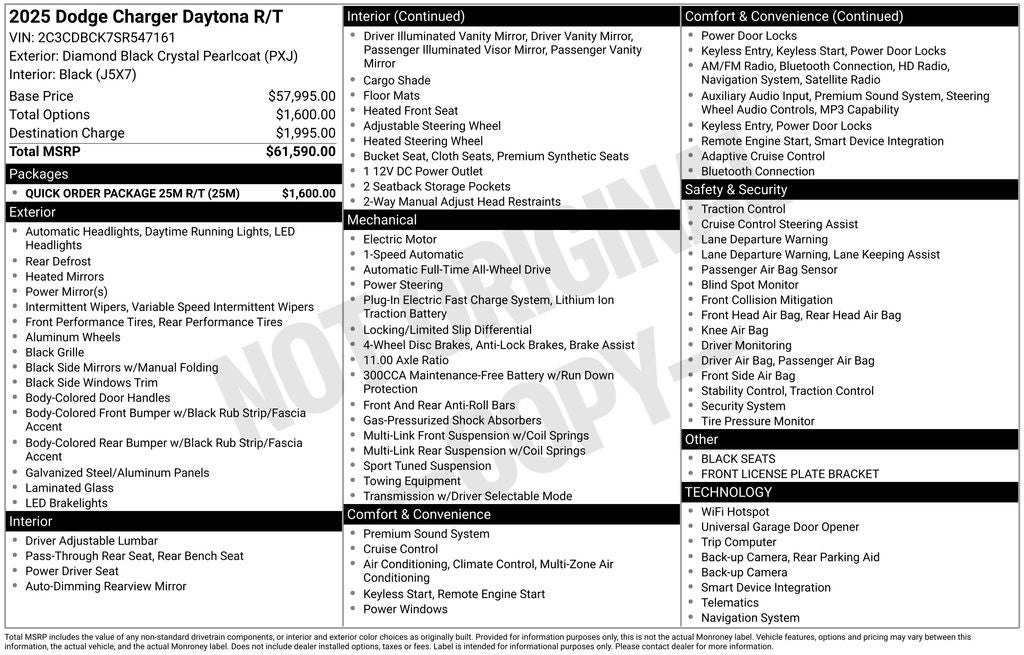 2025 Dodge Charger R/T