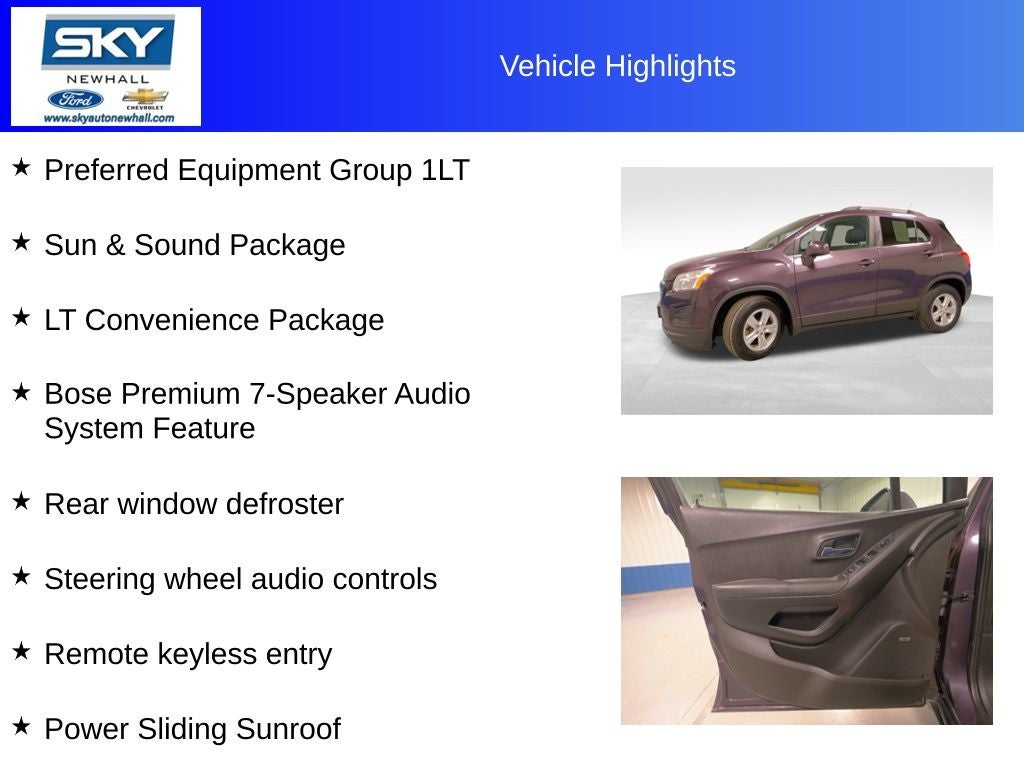 2016 Chevrolet Trax LT