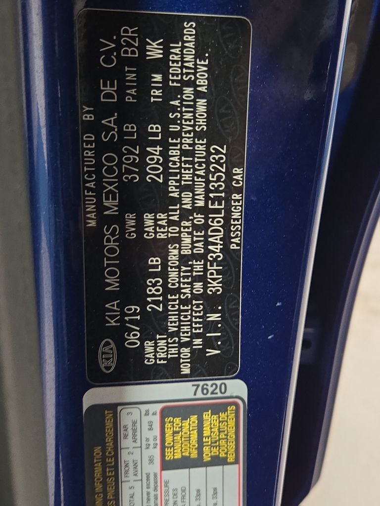 2020 Kia Forte GT-Line