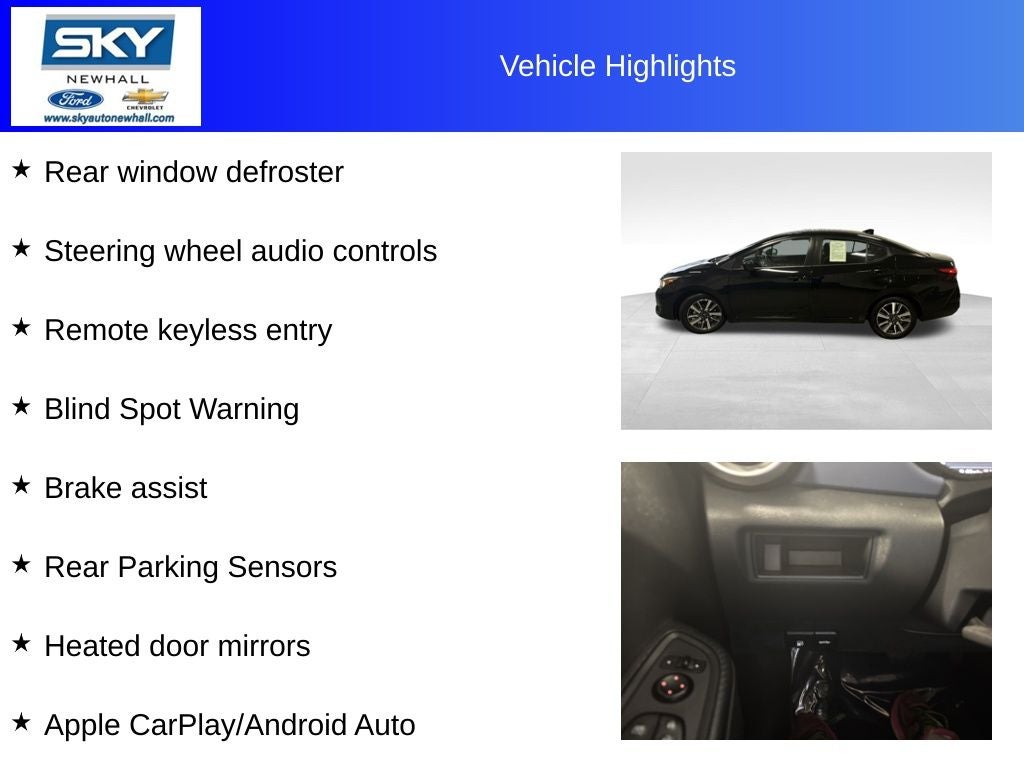 2023 Nissan Versa 1.6 SV