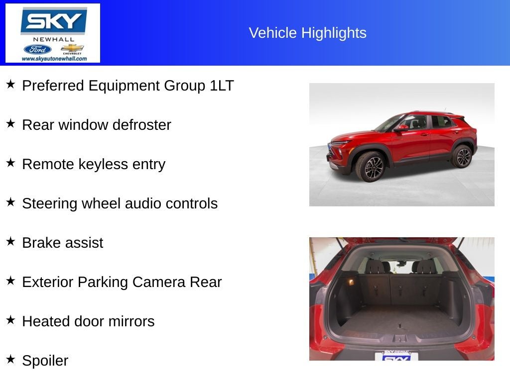 2025 Chevrolet TrailBlazer LT