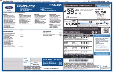 2025 Ford Escape Hybrid ST-Line Select