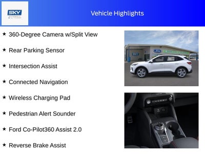 2025 Ford Escape Hybrid ST-Line Select