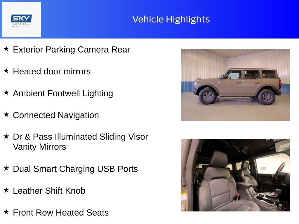 2025 Ford Bronco Big Bend