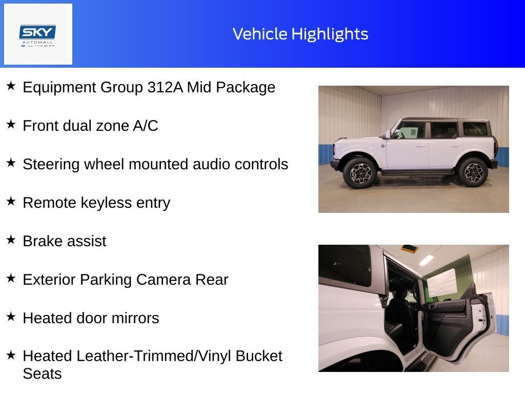 2025 Ford Bronco Outer Banks