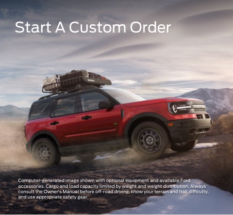 Start a custom order | Sky Automall Ford in Center Point IA