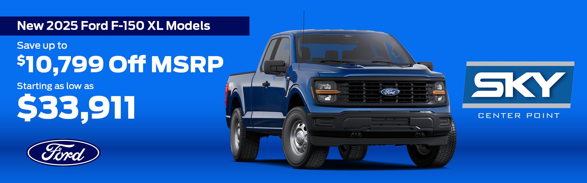 New 2025 Ford F-150 XL Models