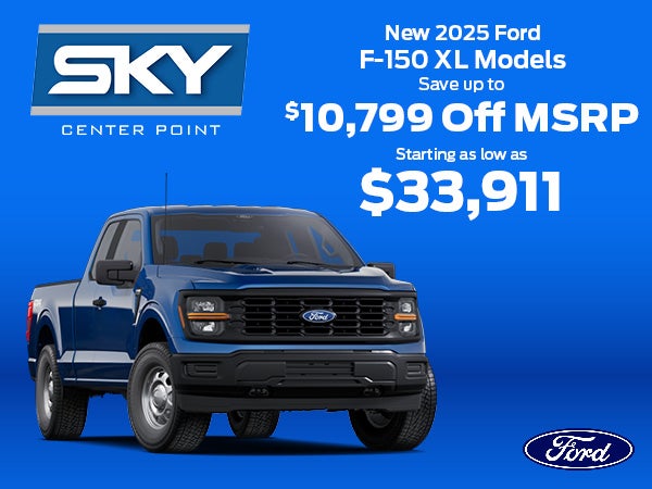 New 2025 Ford F-150 XL Models