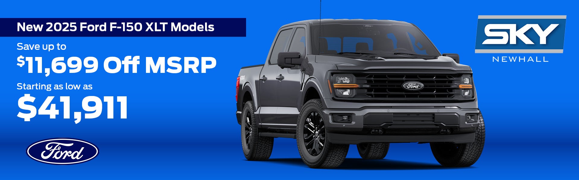 NEW 2025 FORD F-150